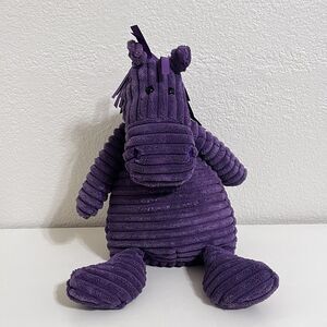 Jellycat Cordy Roy Purple Horse Plush Stuffed Animal Ribbon Tail 16" NO TUSH TAG